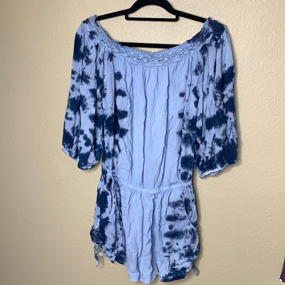 blue island romper